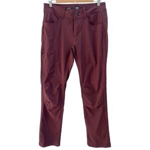 Prana Halle Straight Pant II sz 8 Low Rise Bootcut Outdoor Hiking Gorpcore